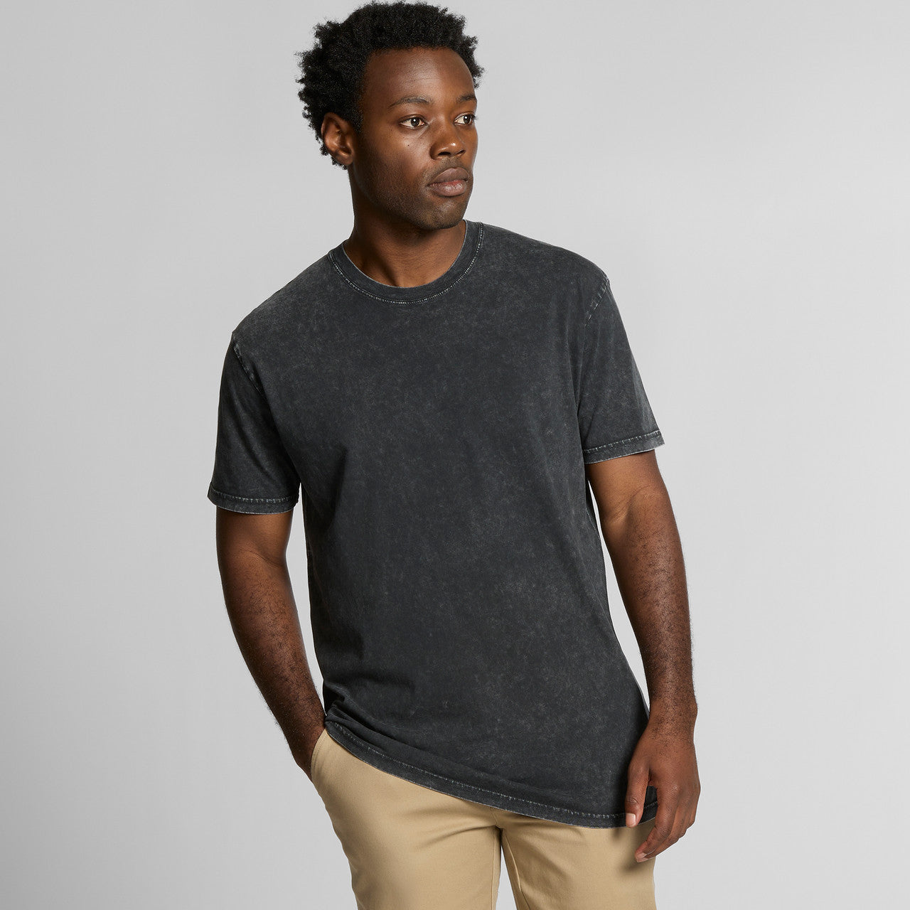 Staple Stone Wash Tee - BACK