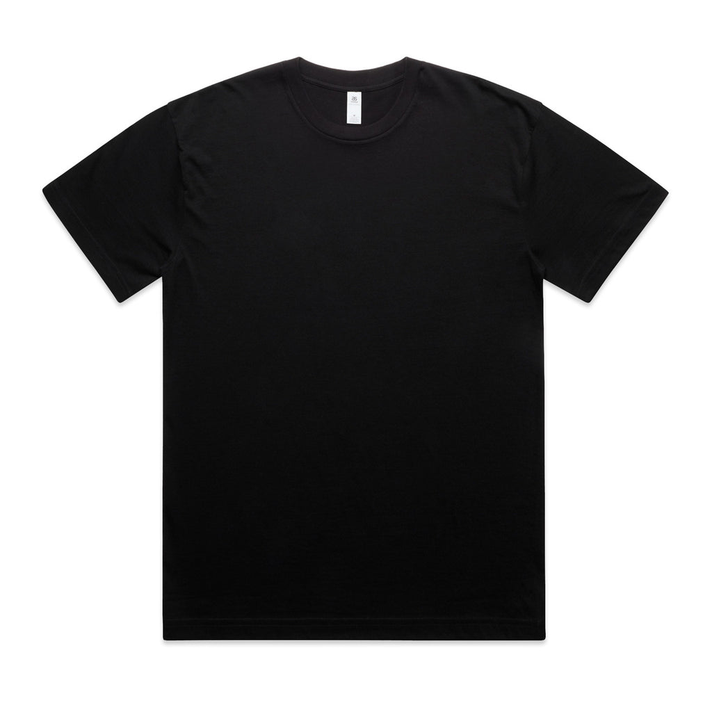 Block Oversized Tee - BLACK