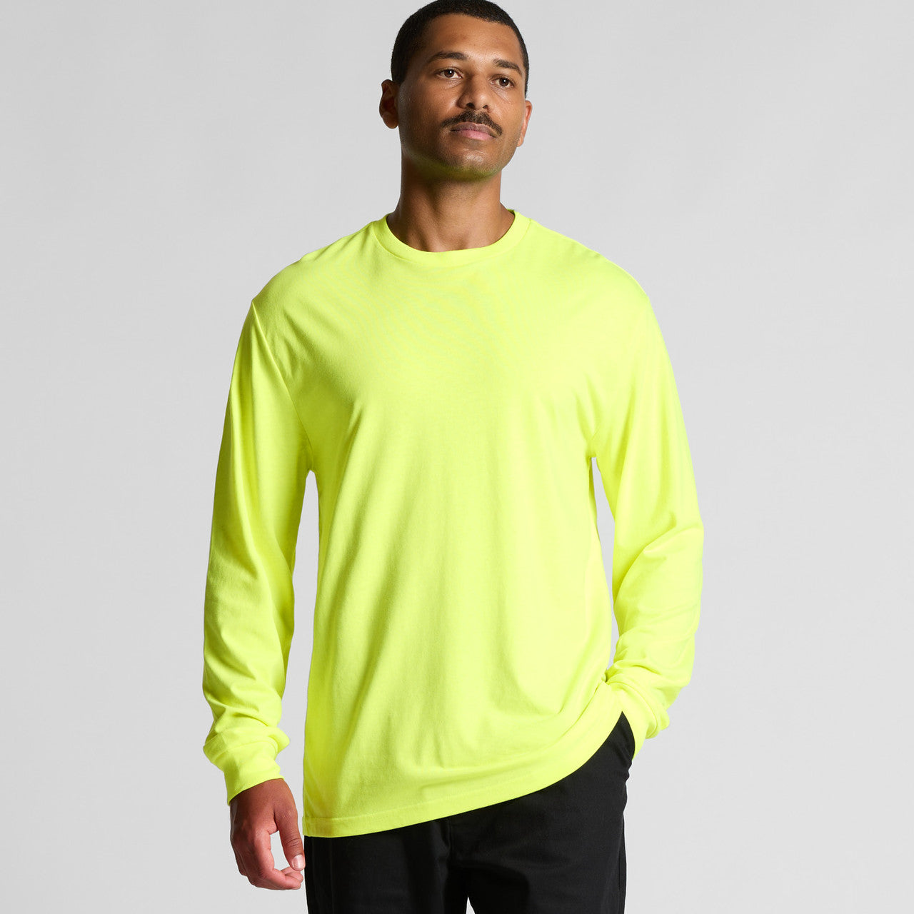 Block Safety L/S Tee | 5054F - BACK