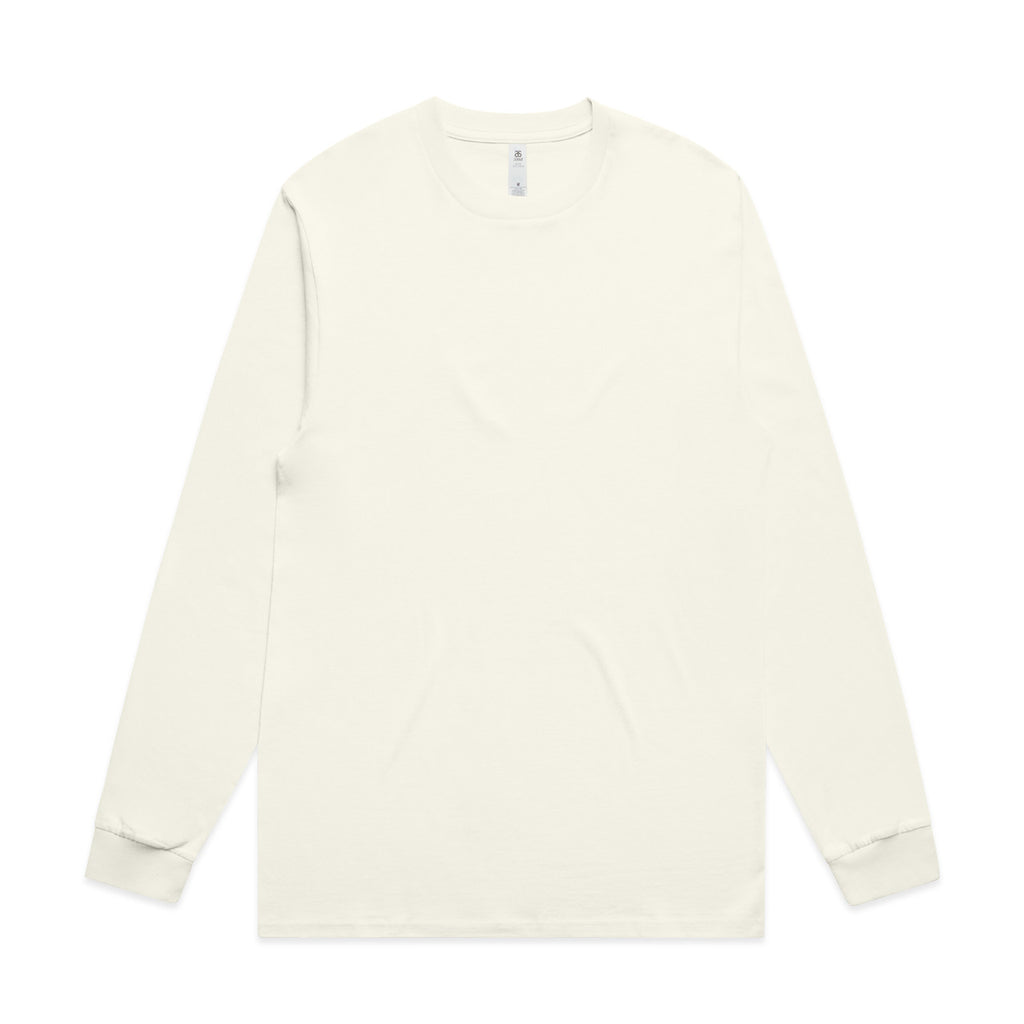 Block L/S Tee - ECRU