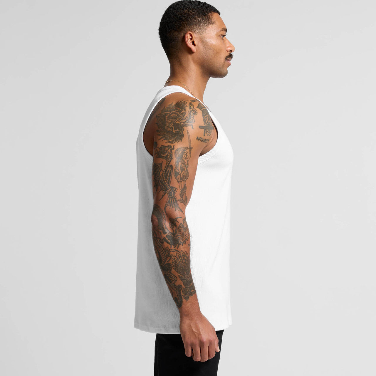 Organic Rib Singlet | 5063G - SIDE