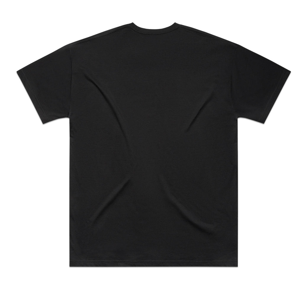 Classic Oversized Tee - BLACK - BACK