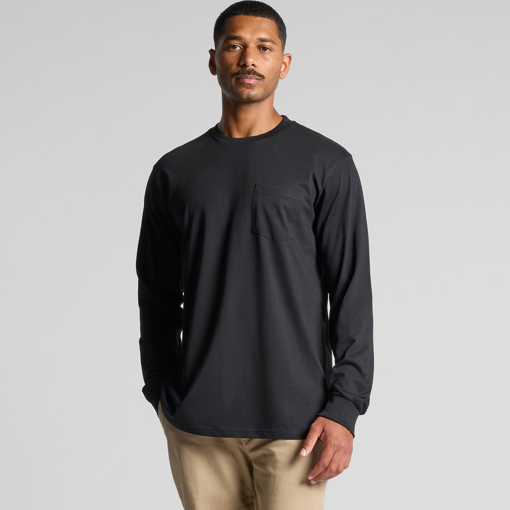 Classic Pocket L/S Tee - BACK