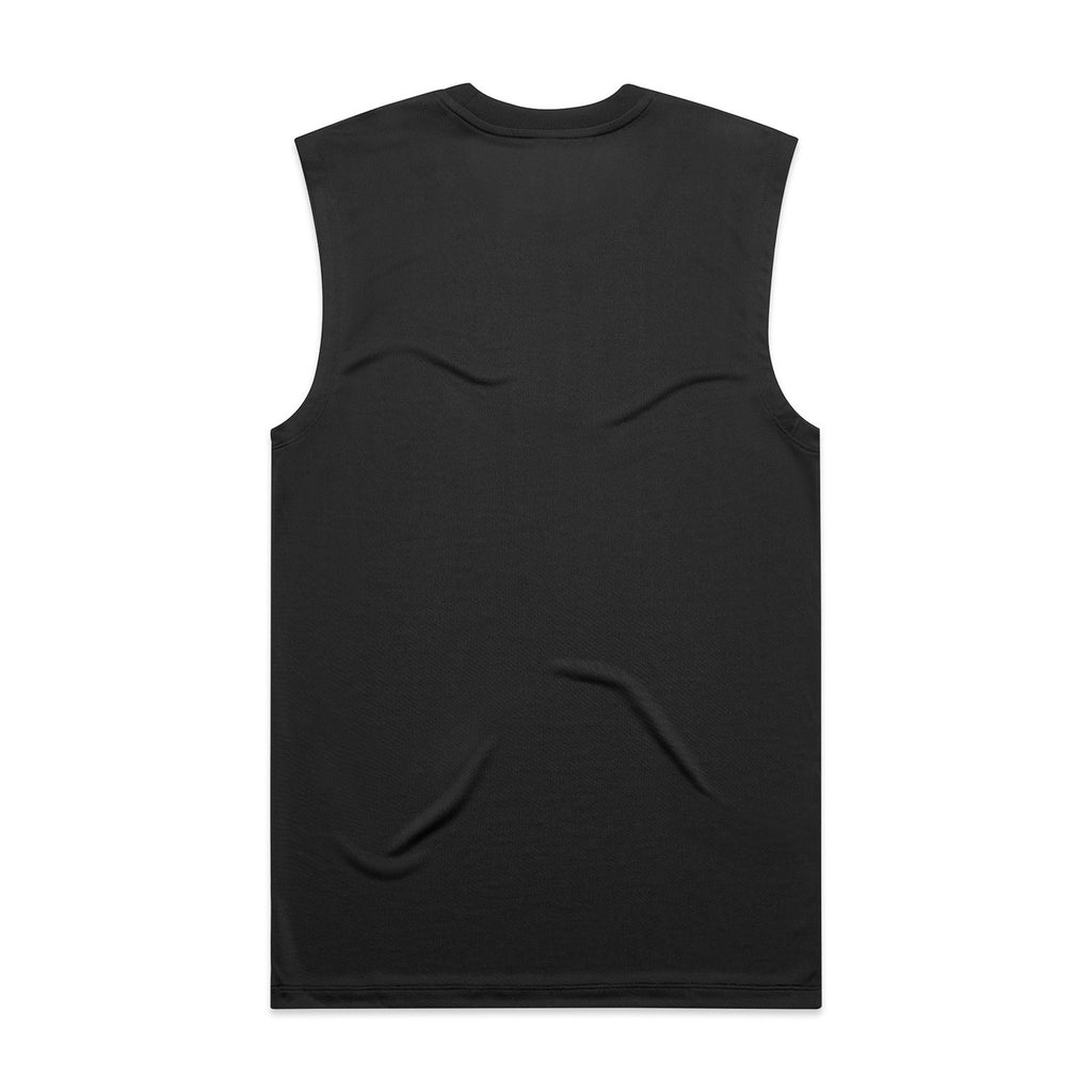 Staple Active Tank - BLACK - BACK