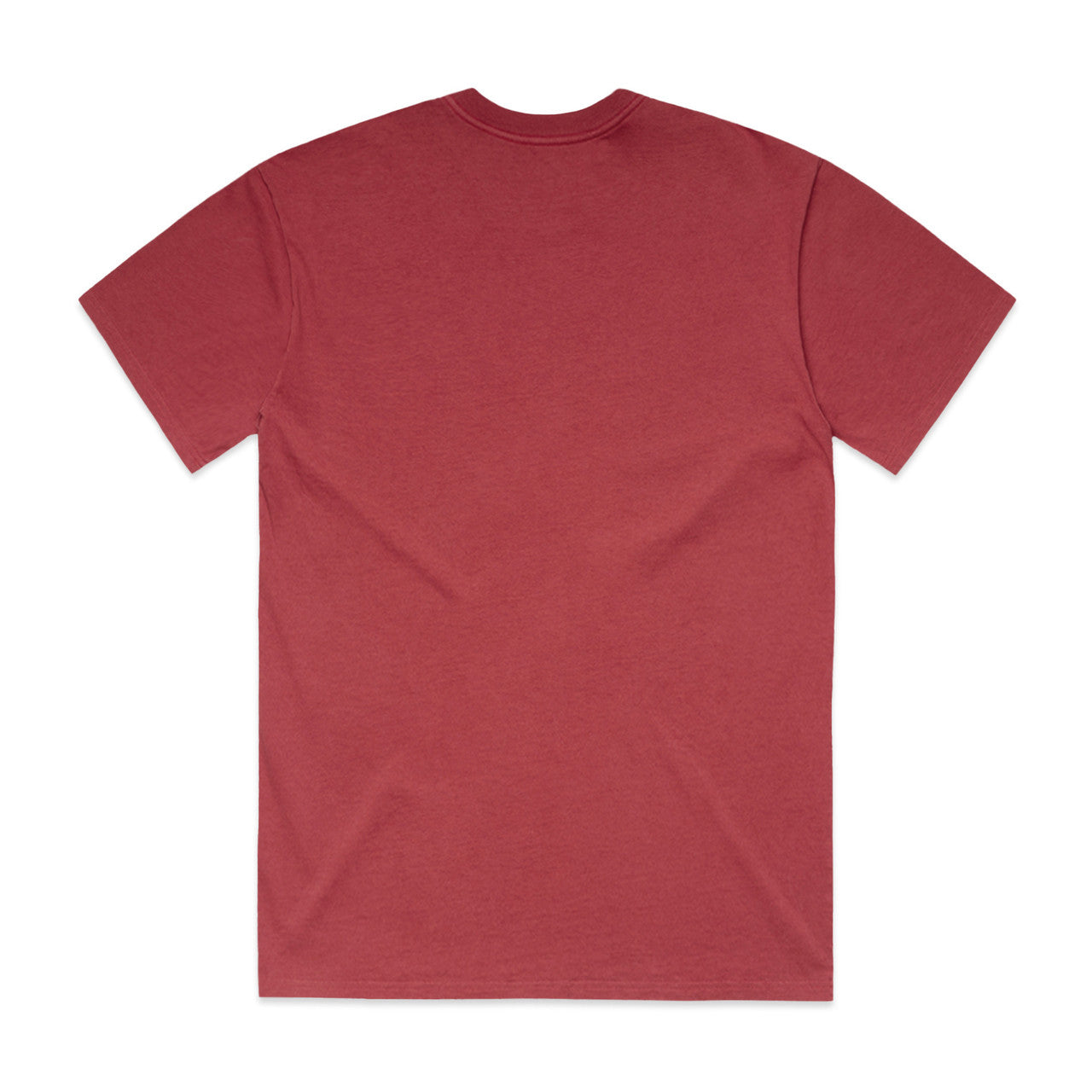 Heavy Faded Tee - FADED CARDINAL - BACK