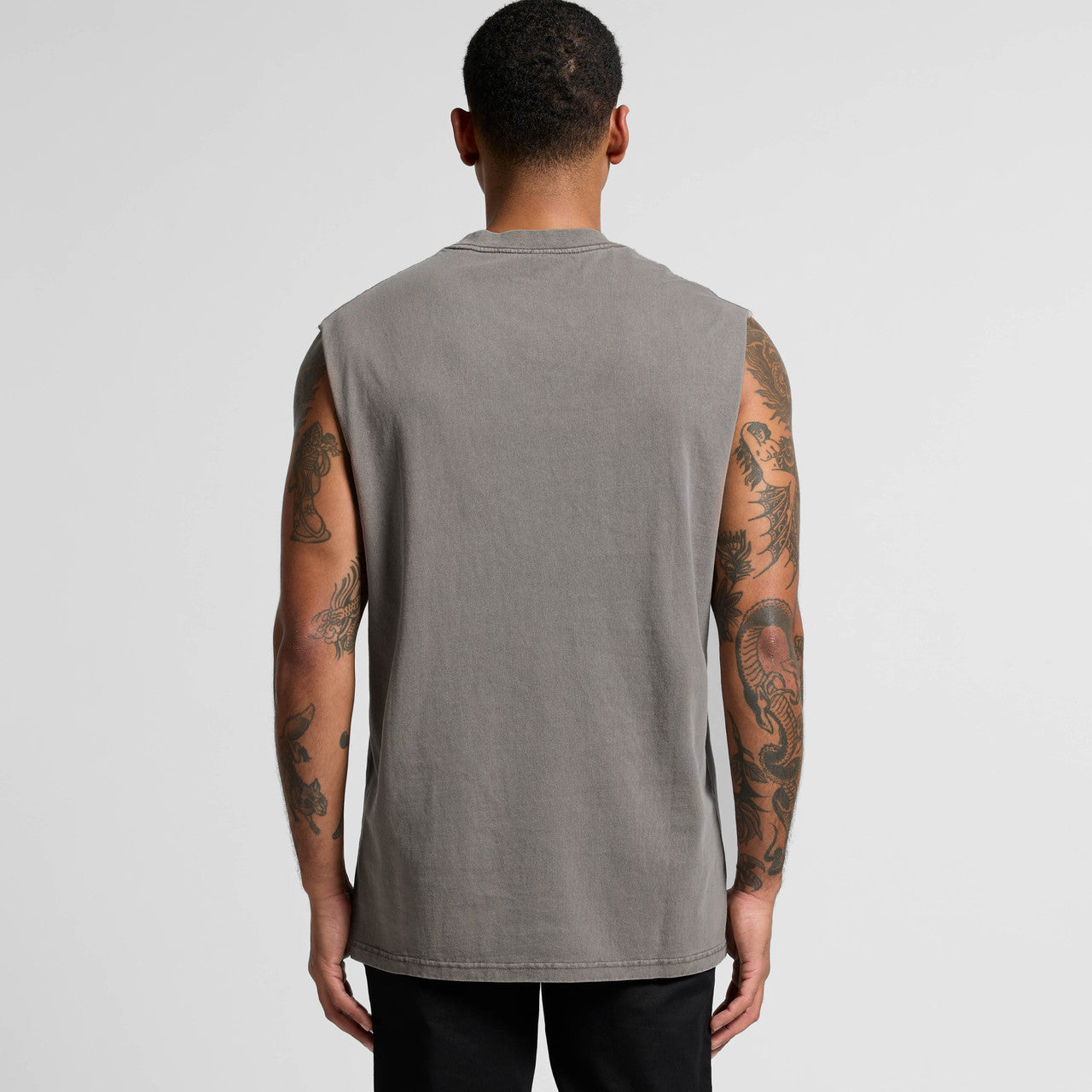 Heavy Faded Tank - BACK