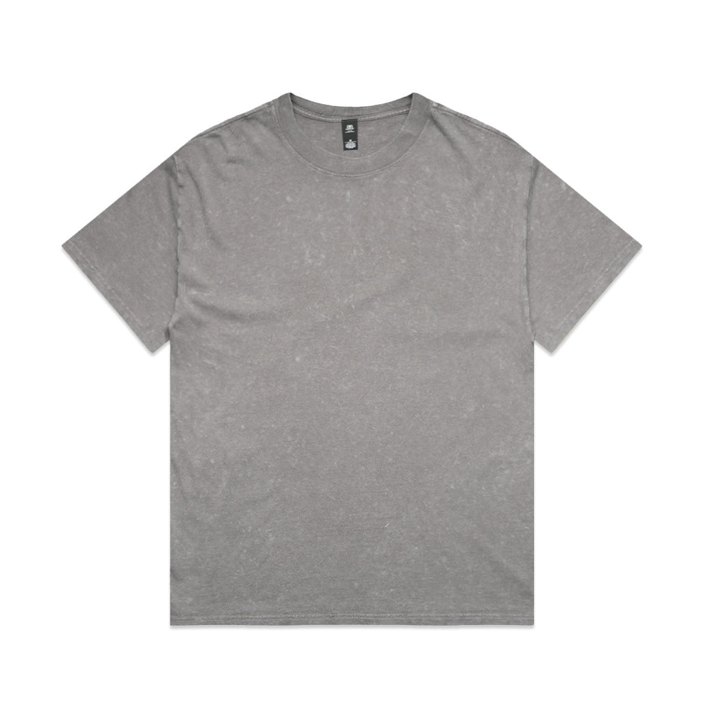 Stone Wash Heavy Tee - GREY STONE