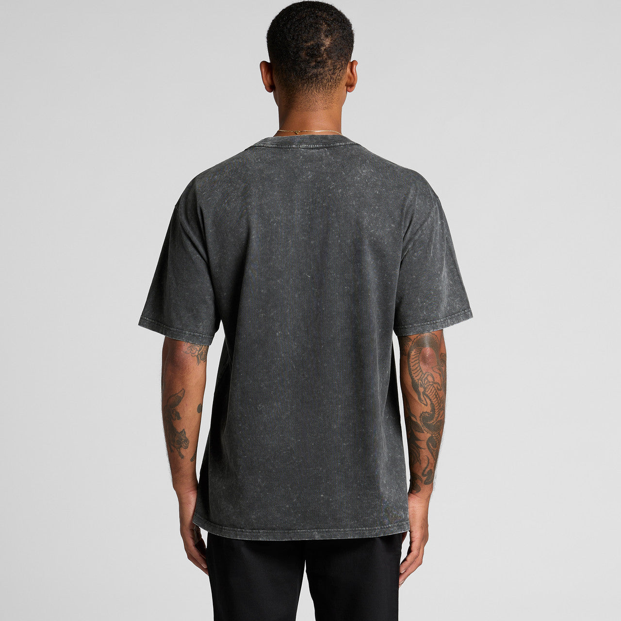 Stone Wash Heavy Tee - BACK