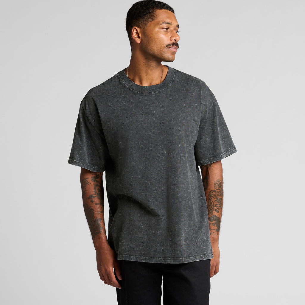 Stone Wash Heavy Tee - BACK
