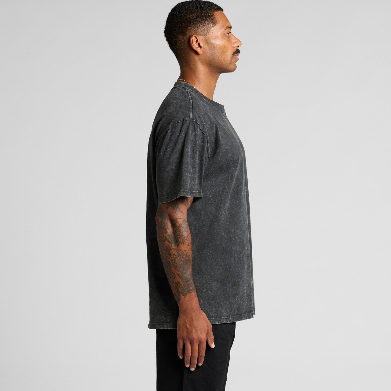 Stone Wash Heavy Tee - SIDE