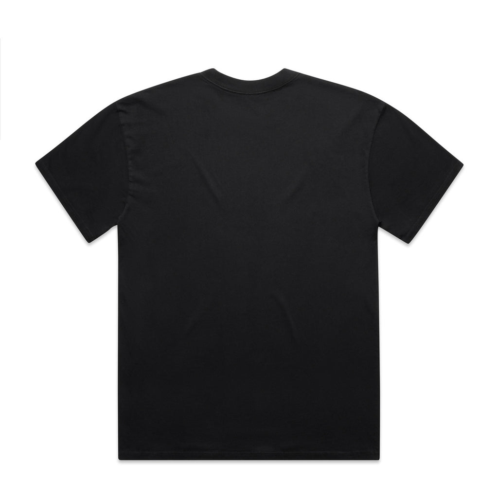Heavy Faded Minus Tee [-5cm] 5086 - FADED BLACK - BACK