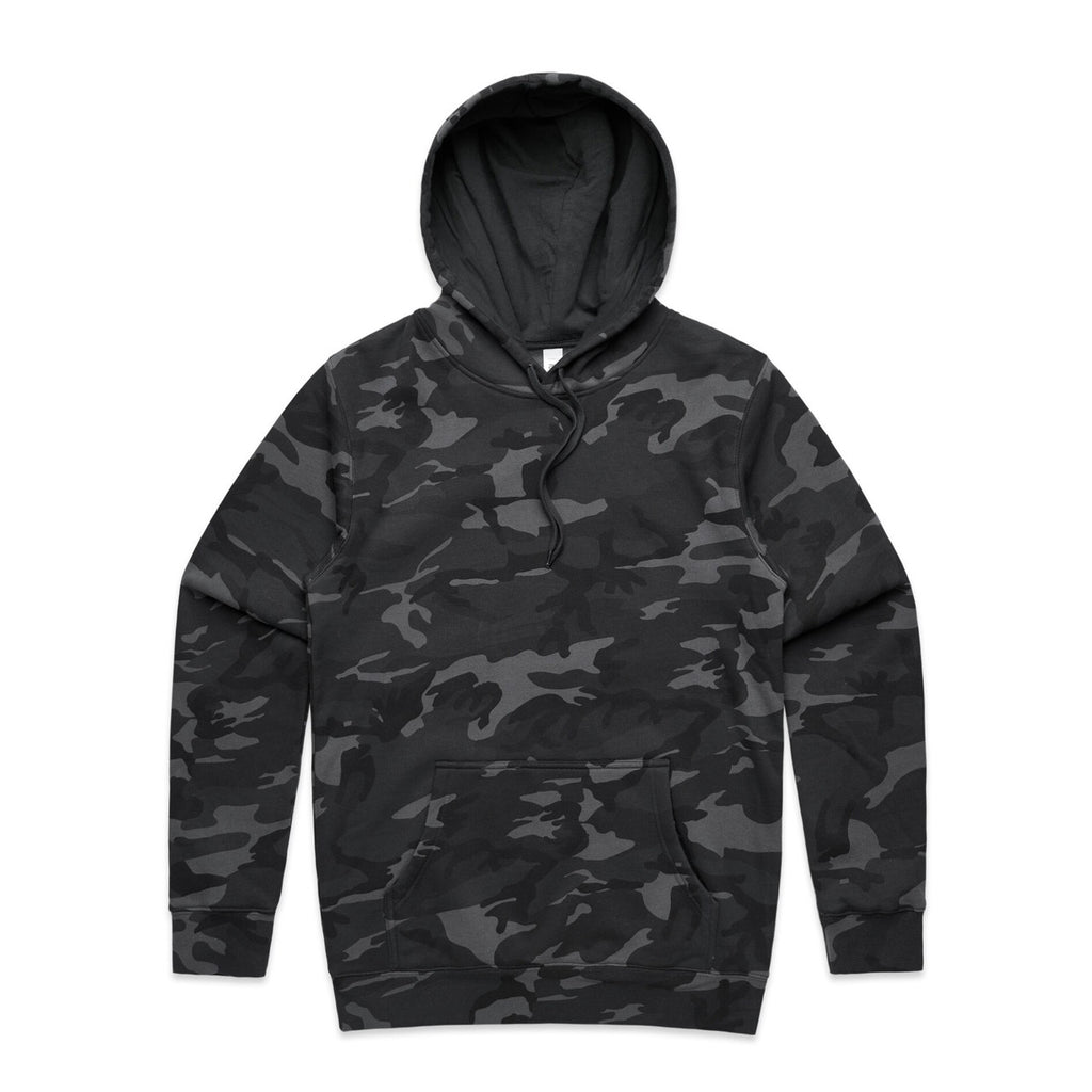 Stencil Camo Hood | 5102C - BLACK CAMO