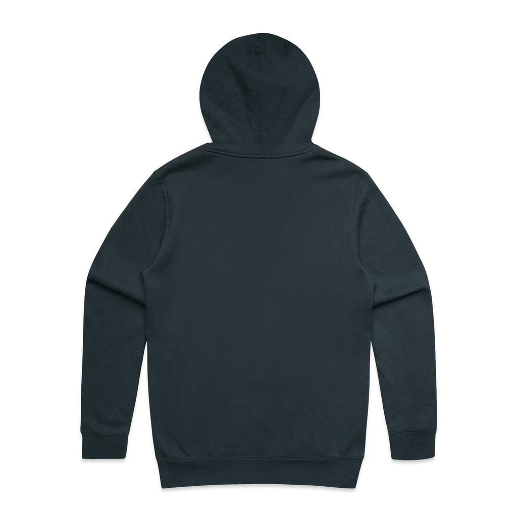 Stencil Hood - CARBON BLUE - BACK
