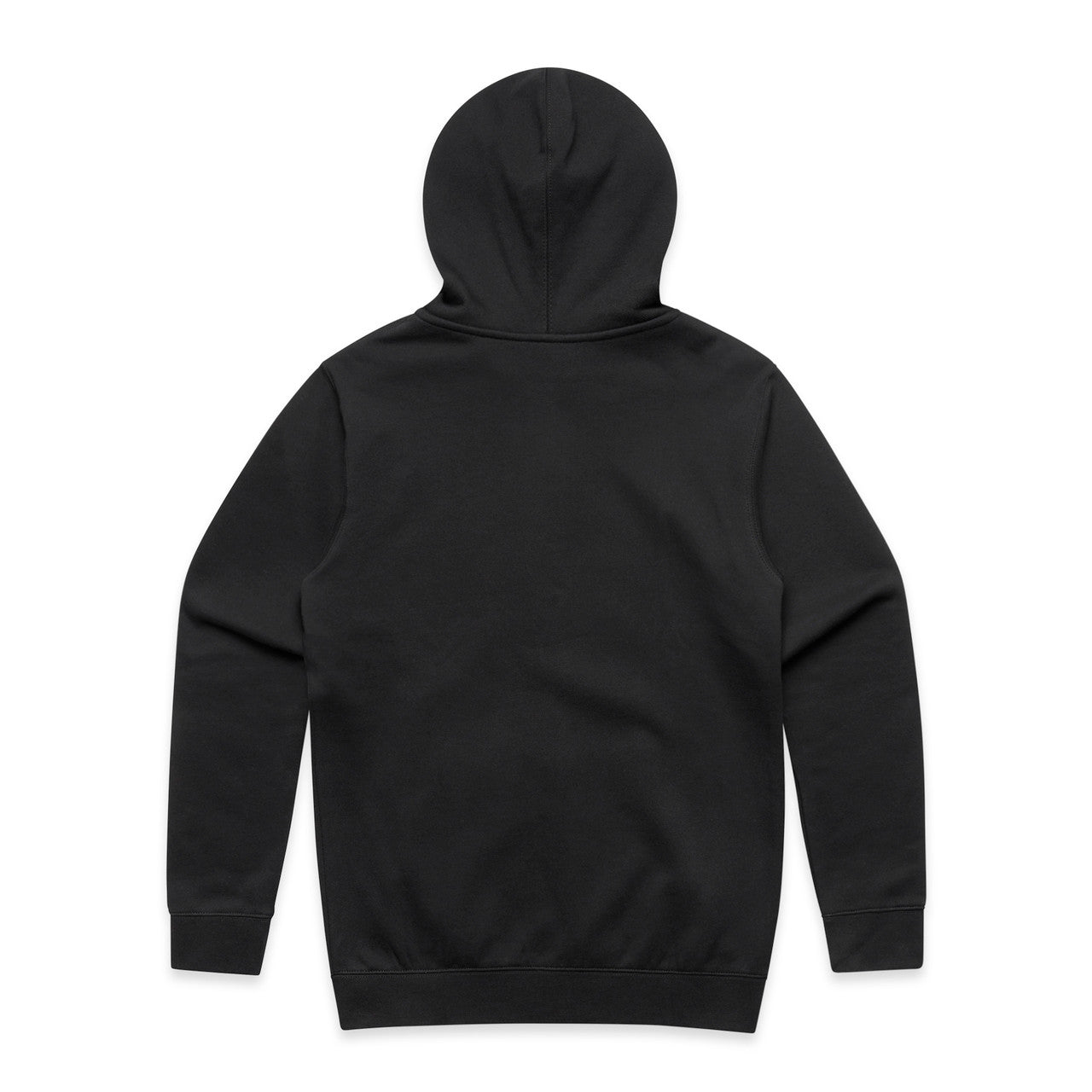 Stencil Zip Hood - BLACK - BACK