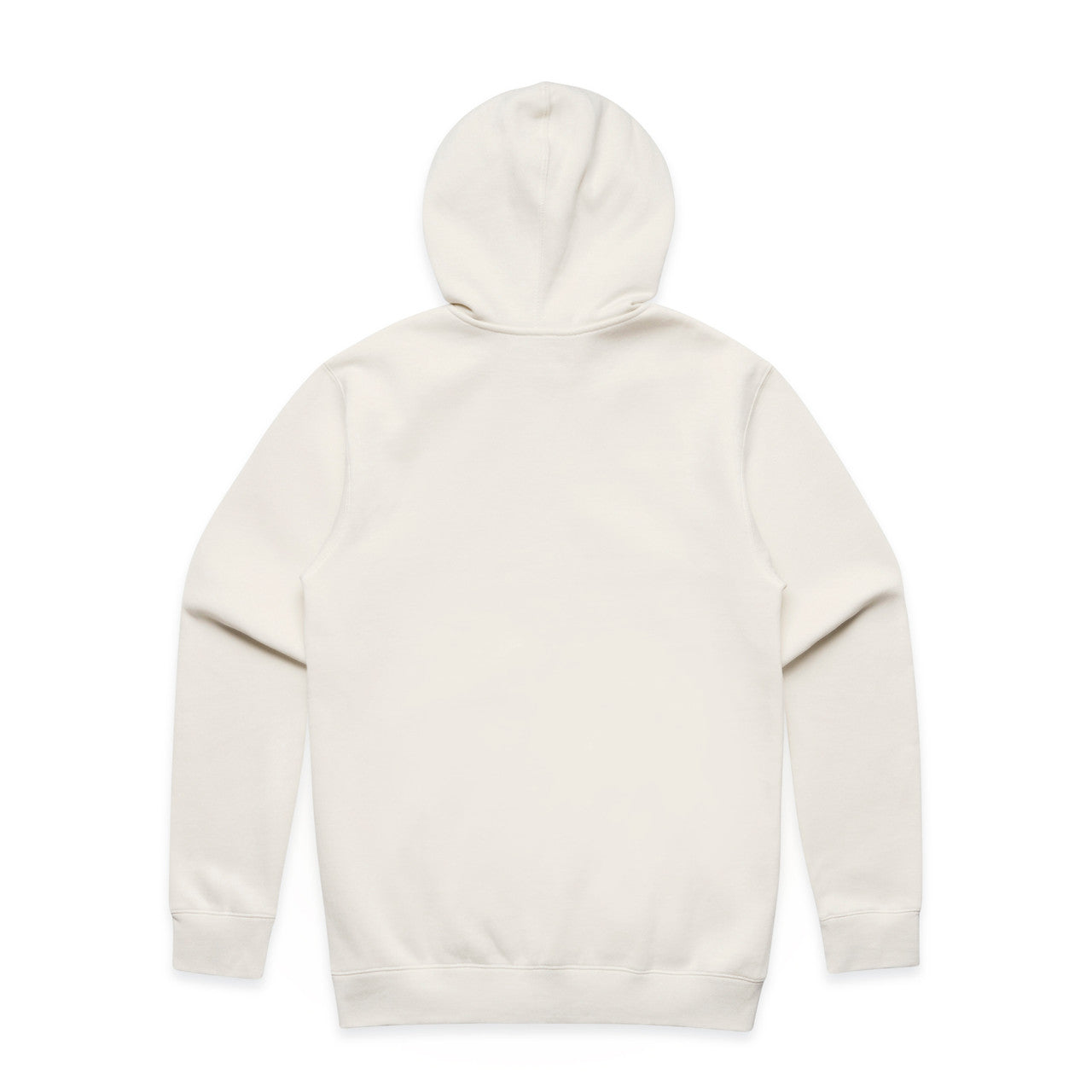 Stencil Zip Hood - ECRU - BACK