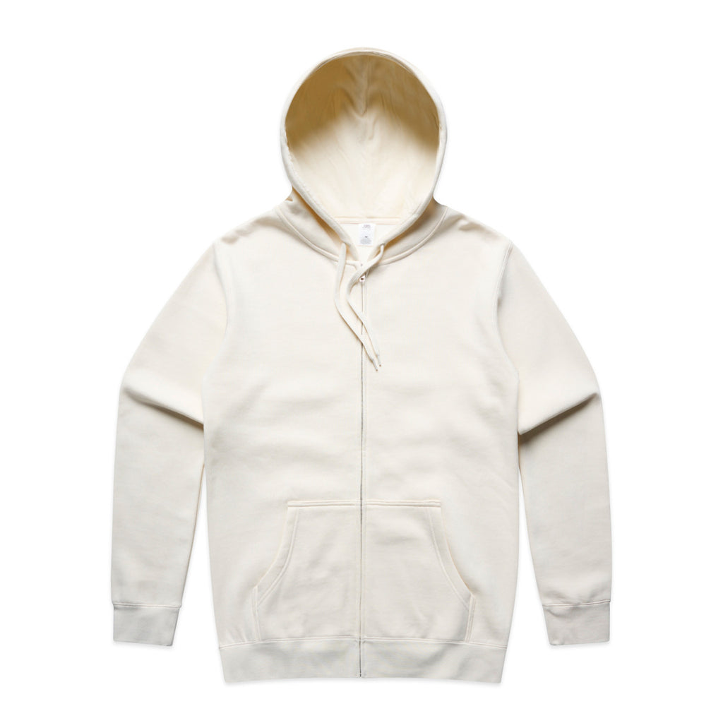 Stencil Zip Hood - ECRU