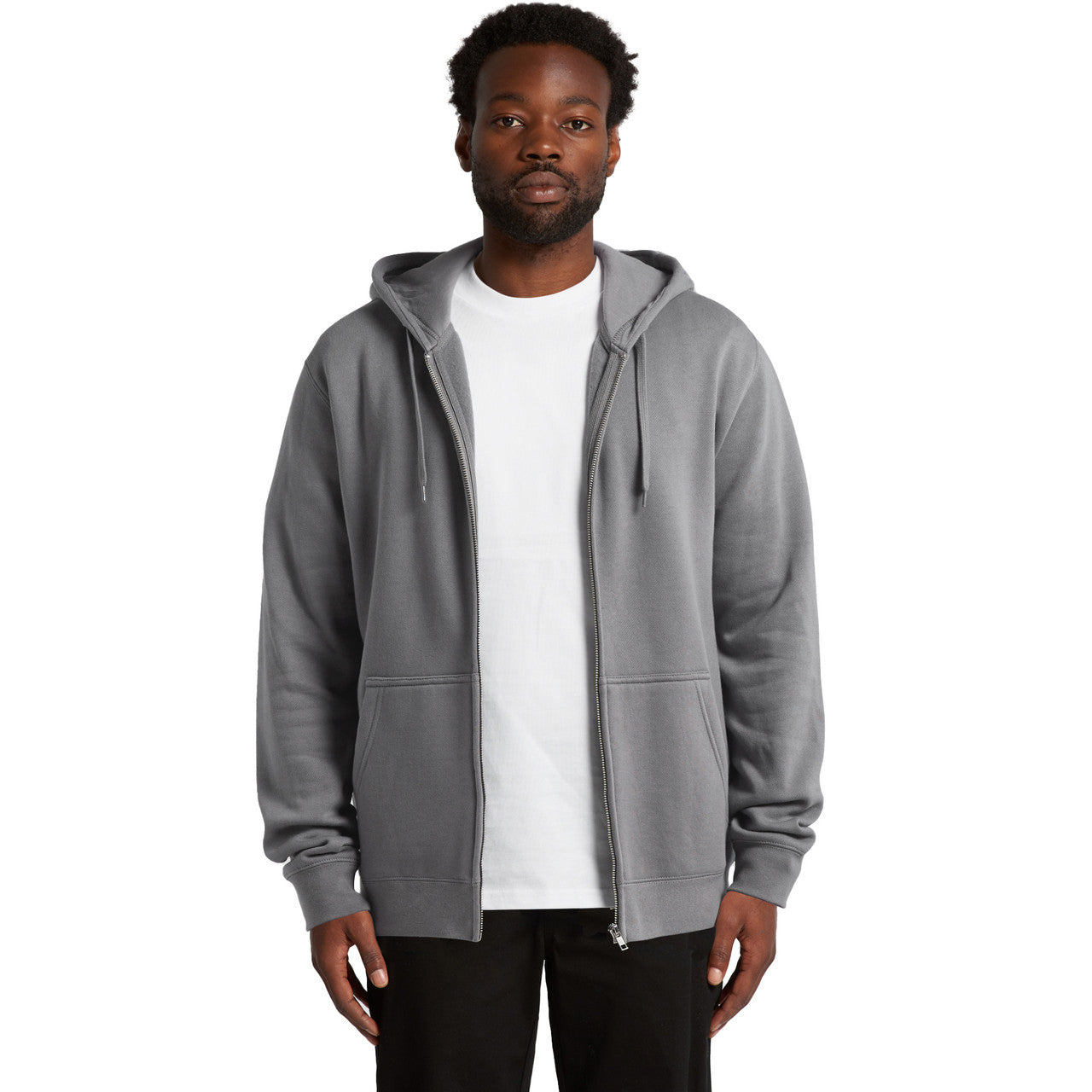 Stencil Zip Hood - FRONT