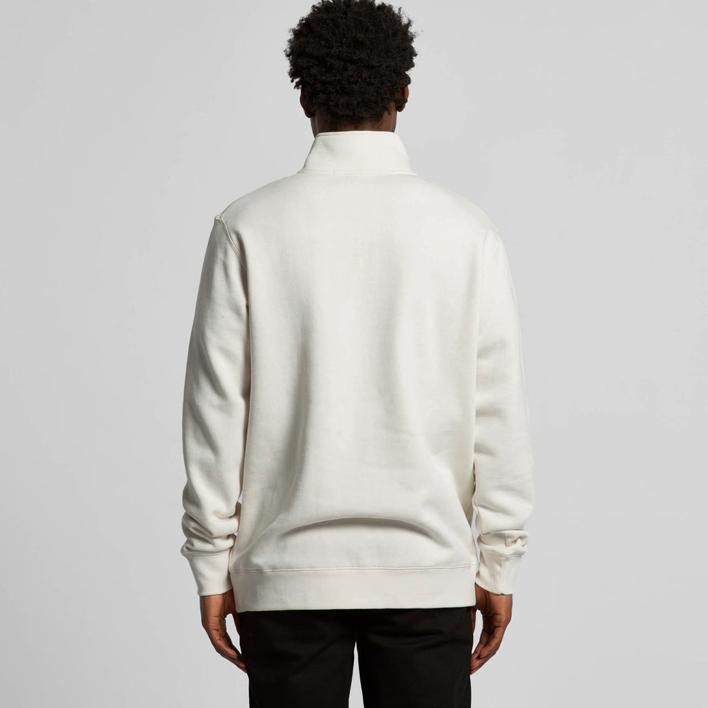 Stencil Half Zip Crew - BACK