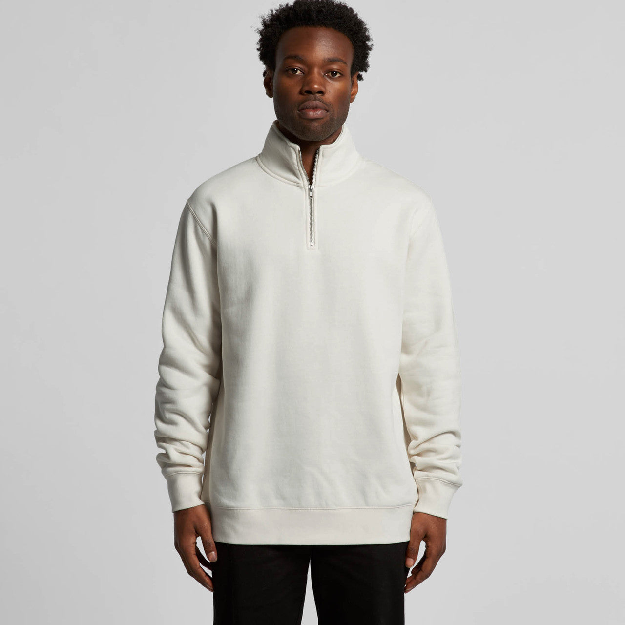 Stencil Half Zip Crew - MAIN