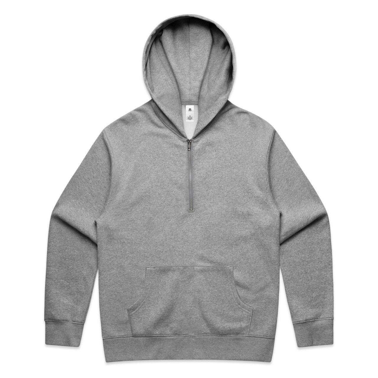 Relax Half Zip Hood - GREY MARLE