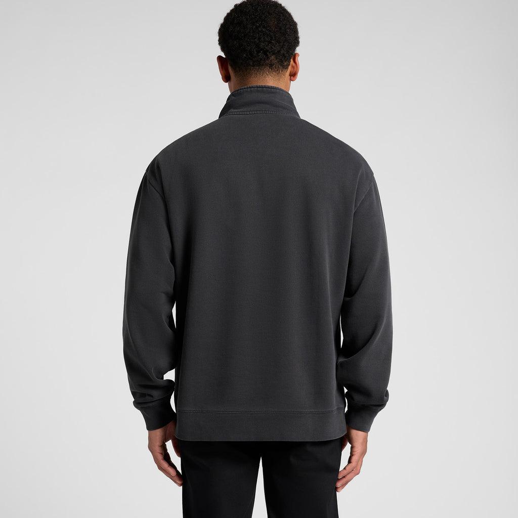 Relax Faded Half Zip - BACK