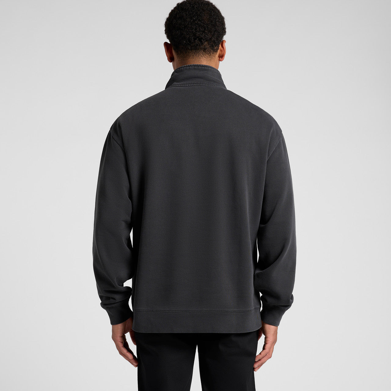 Relax Faded Half Zip - BACK