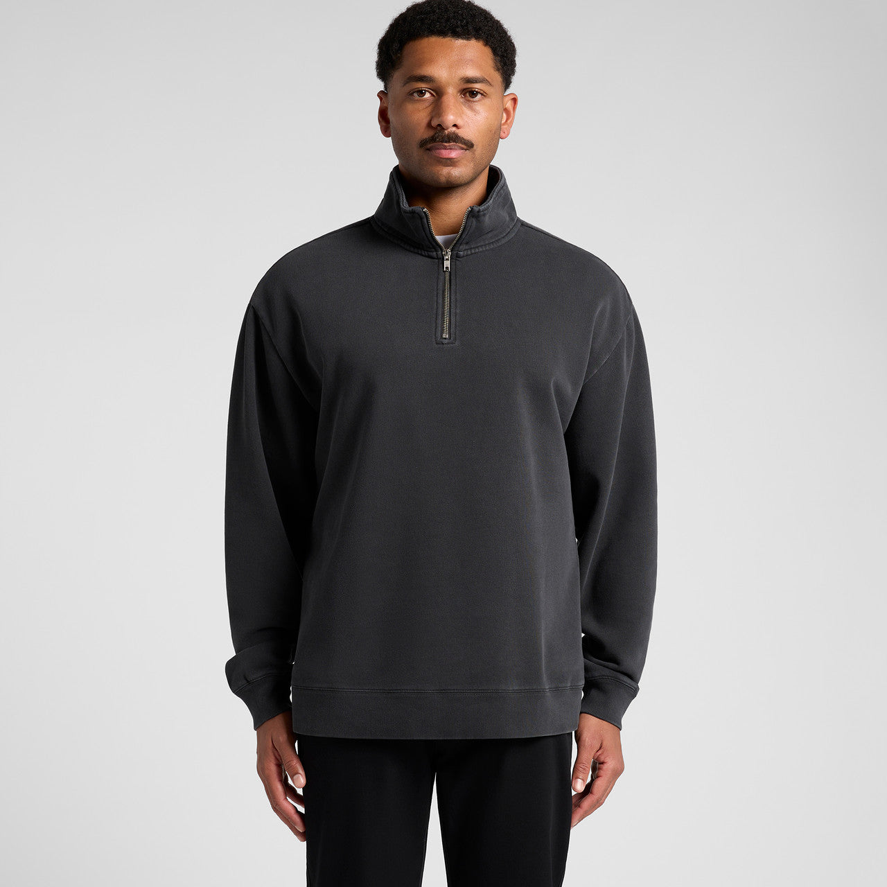 Relax Faded Half Zip - MAIN