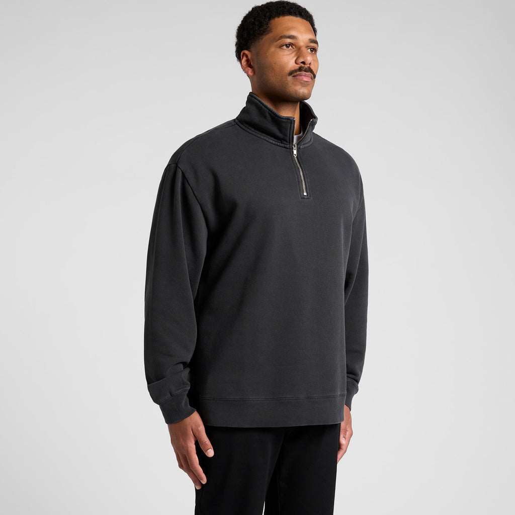 Relax Faded Half Zip - TURN