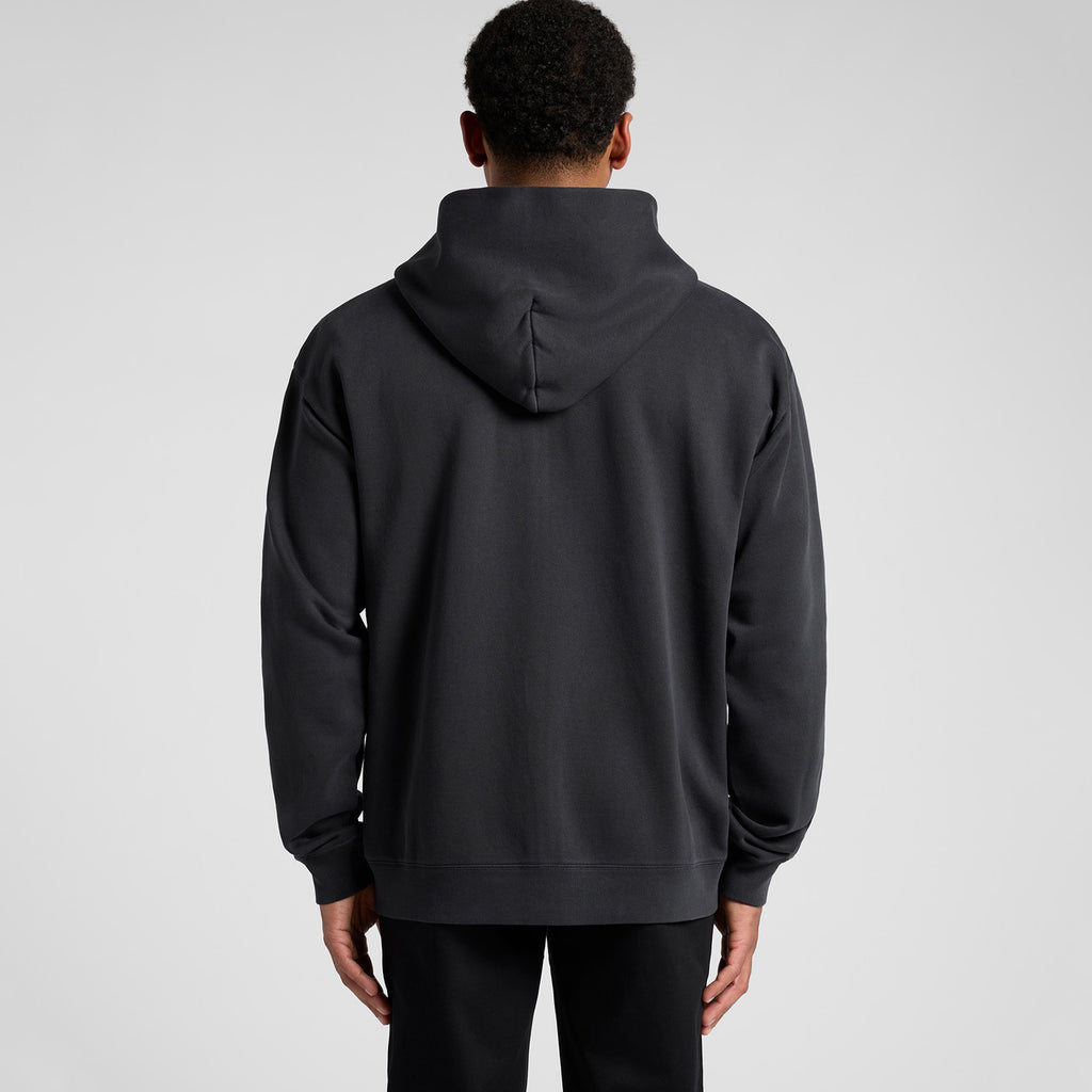 Relax Faded Zip Hood - BACK