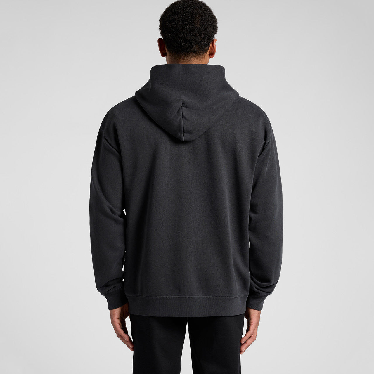 Relax Faded Zip Hood - BACK