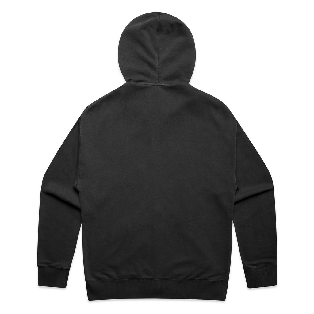 Relax Faded Zip Hood - FADED BLACK - BACK