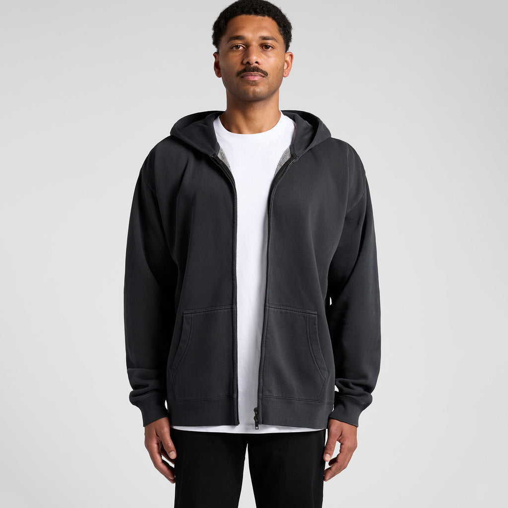 Relax Faded Zip Hood - MAIN