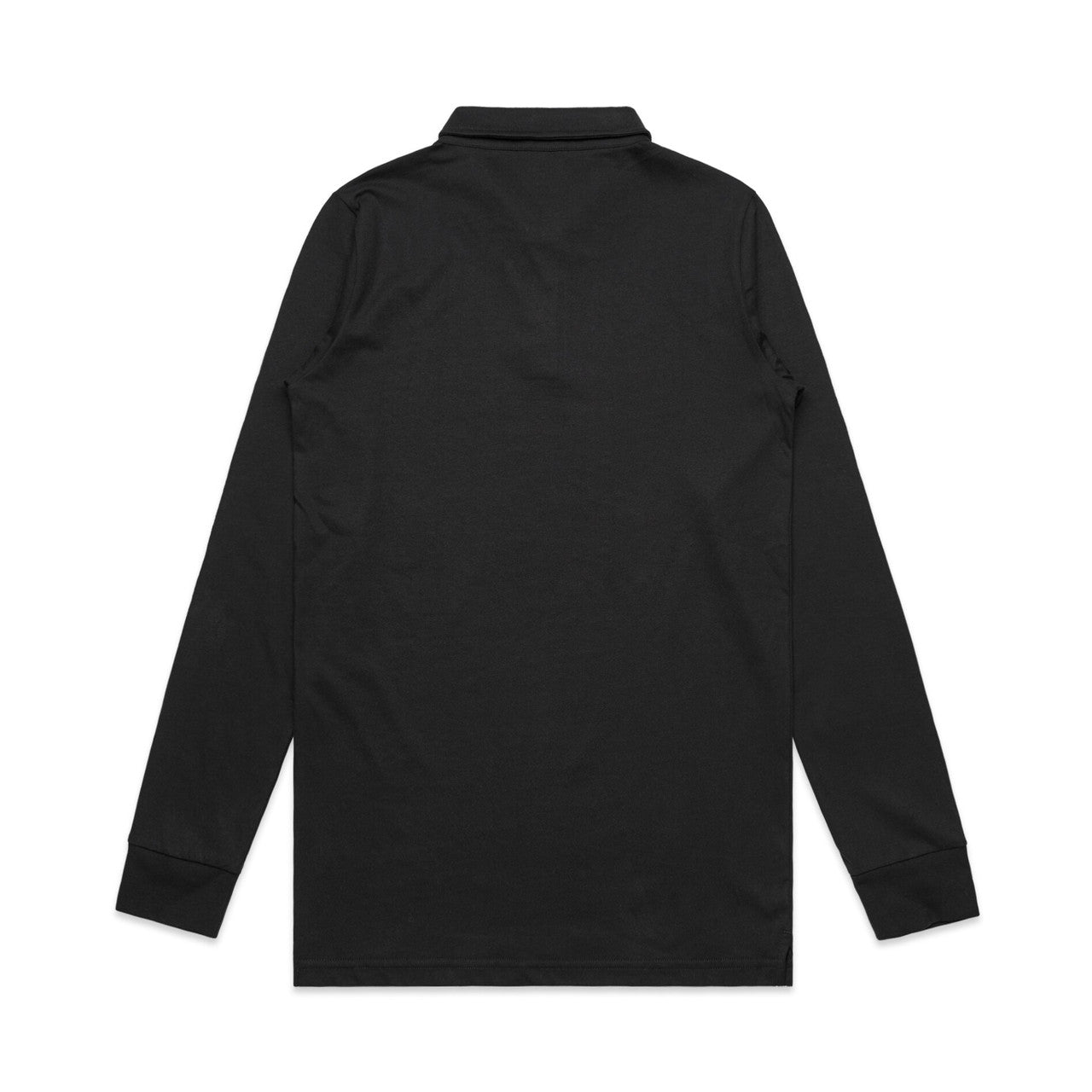 Chad L/S Polo - BLACK - BACK