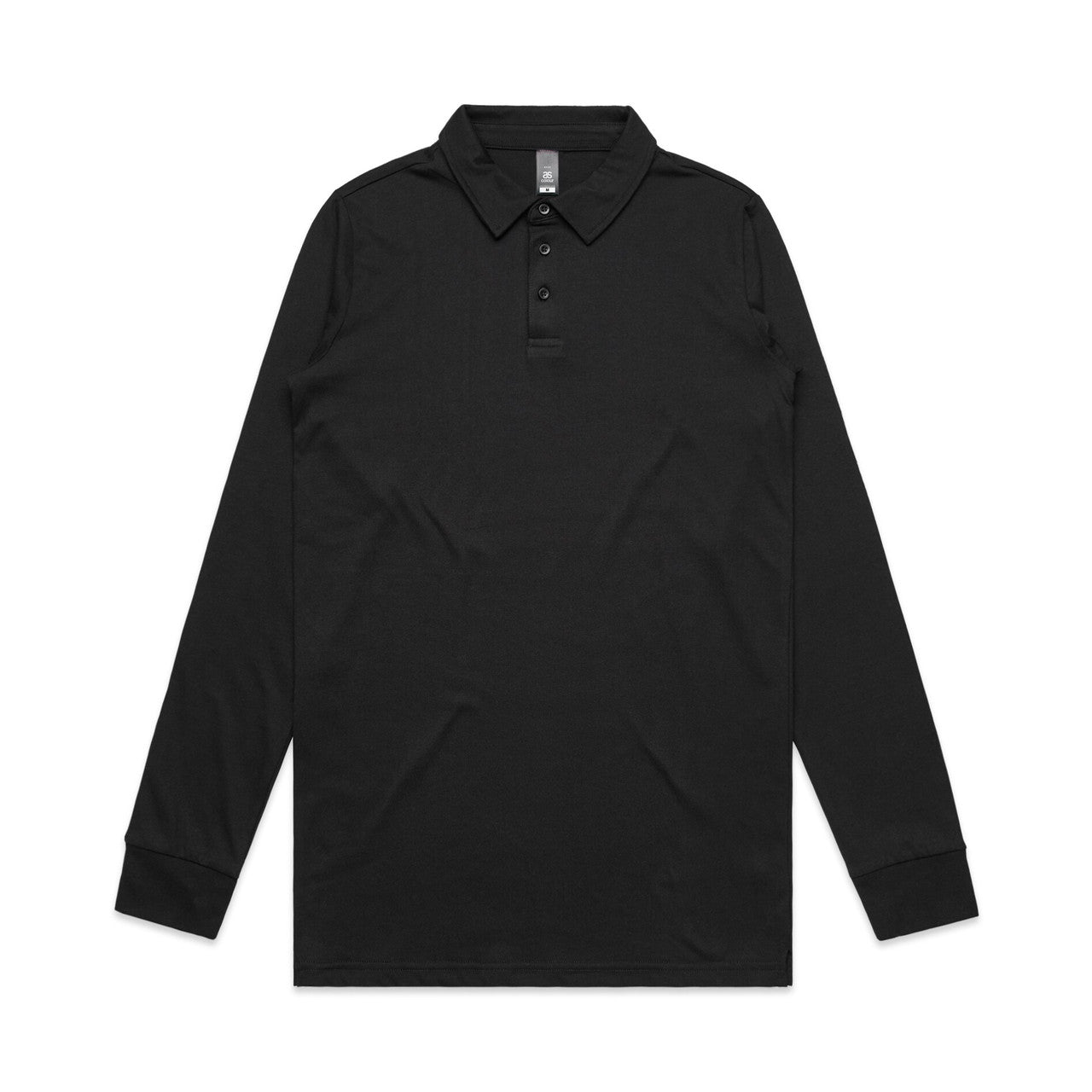 Chad L/S Polo - BLACK
