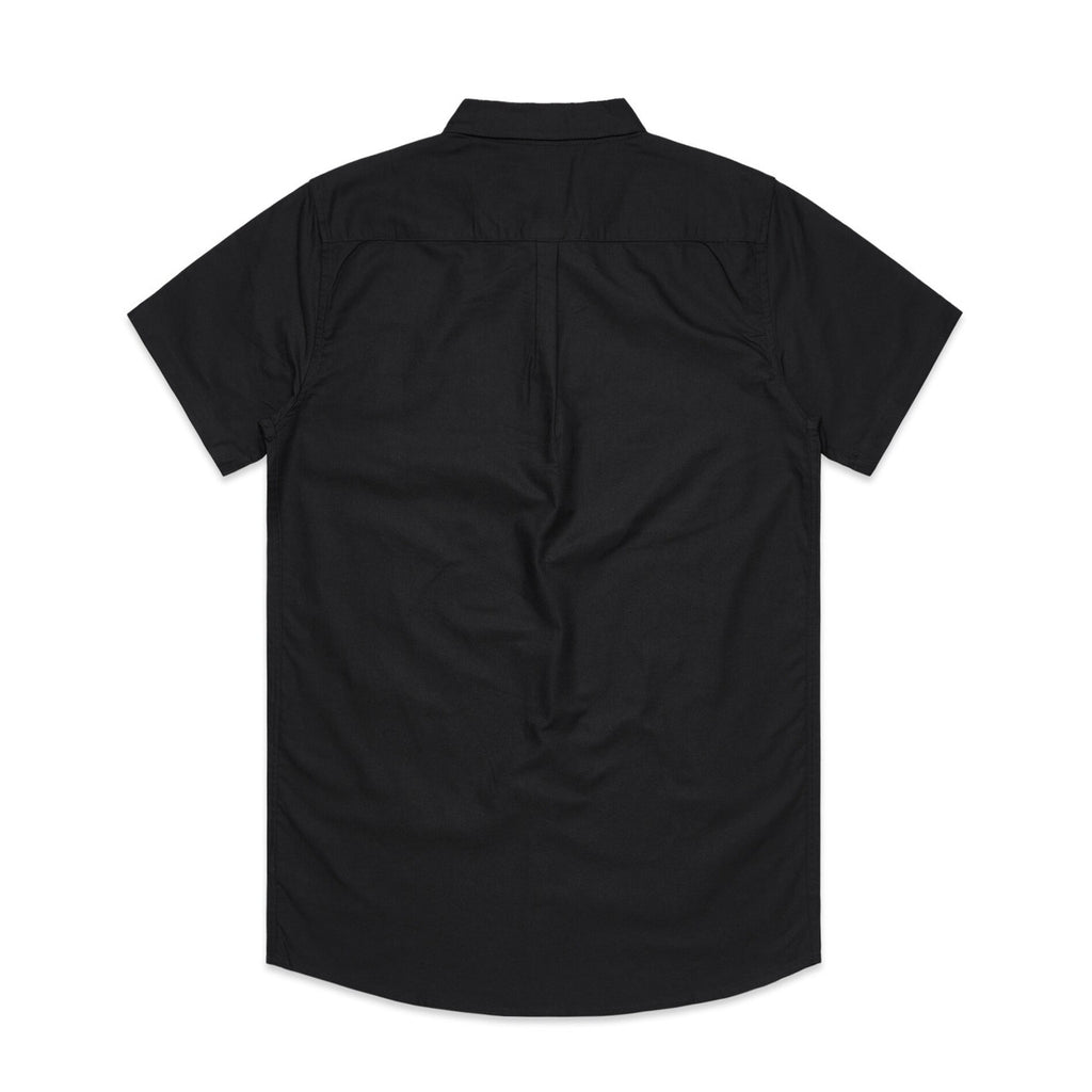 Oxford S/S Shirt - BLACK - BACK