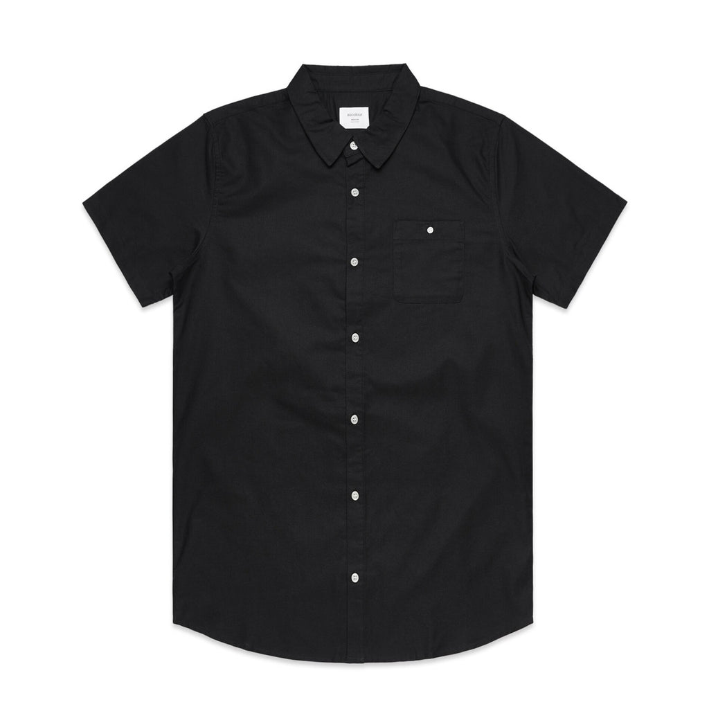 Oxford S/S Shirt - BLACK