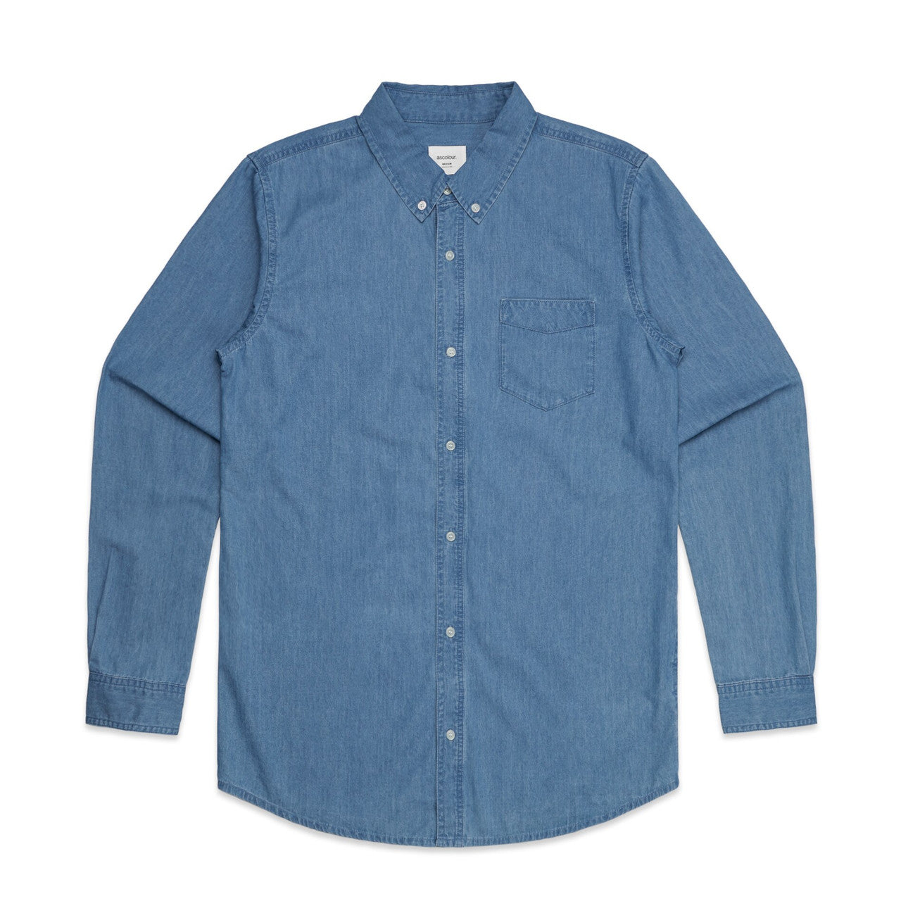 Blue Denim Shirt - DENIM BLUE