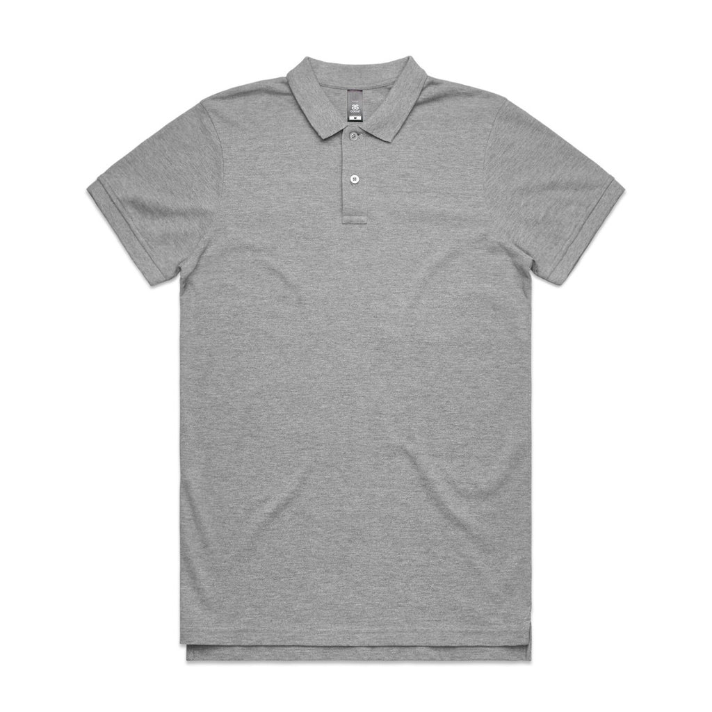 Pique Polo - GREY MARLE