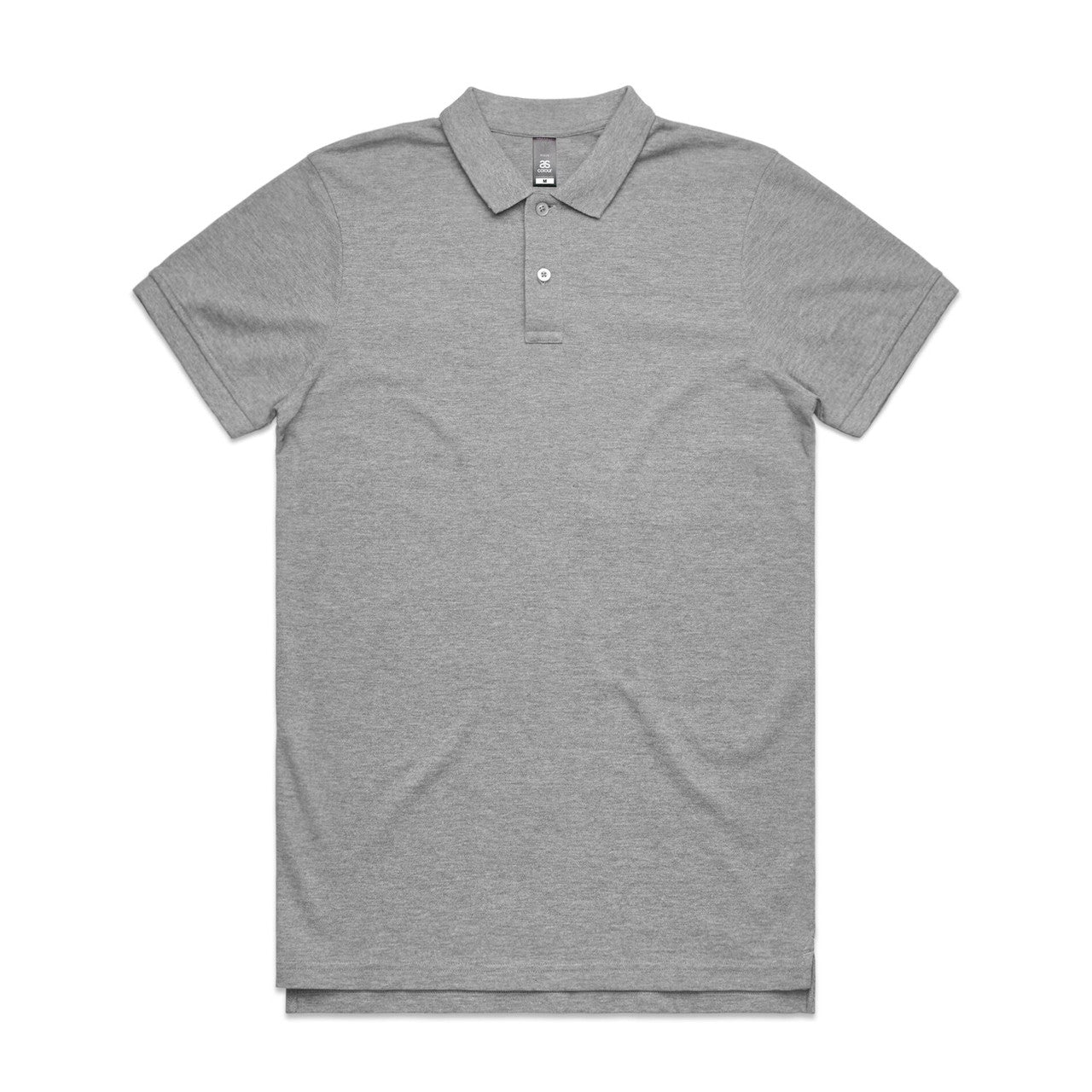 Pique Polo - GREY MARLE