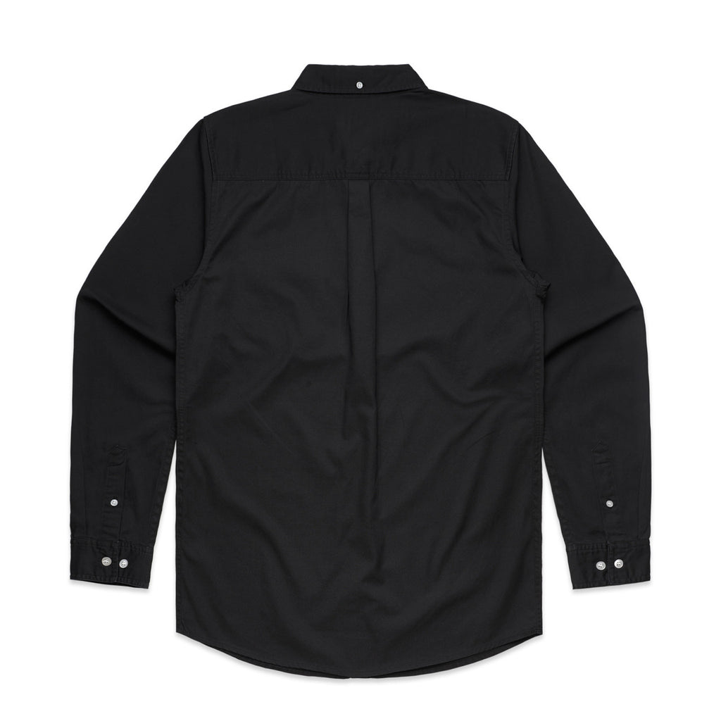 Denim Wash Shirt - BLACK - BACK