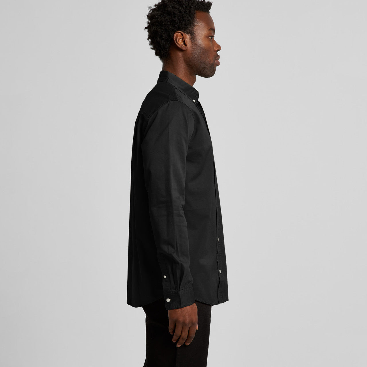Denim Wash Shirt - SIDE