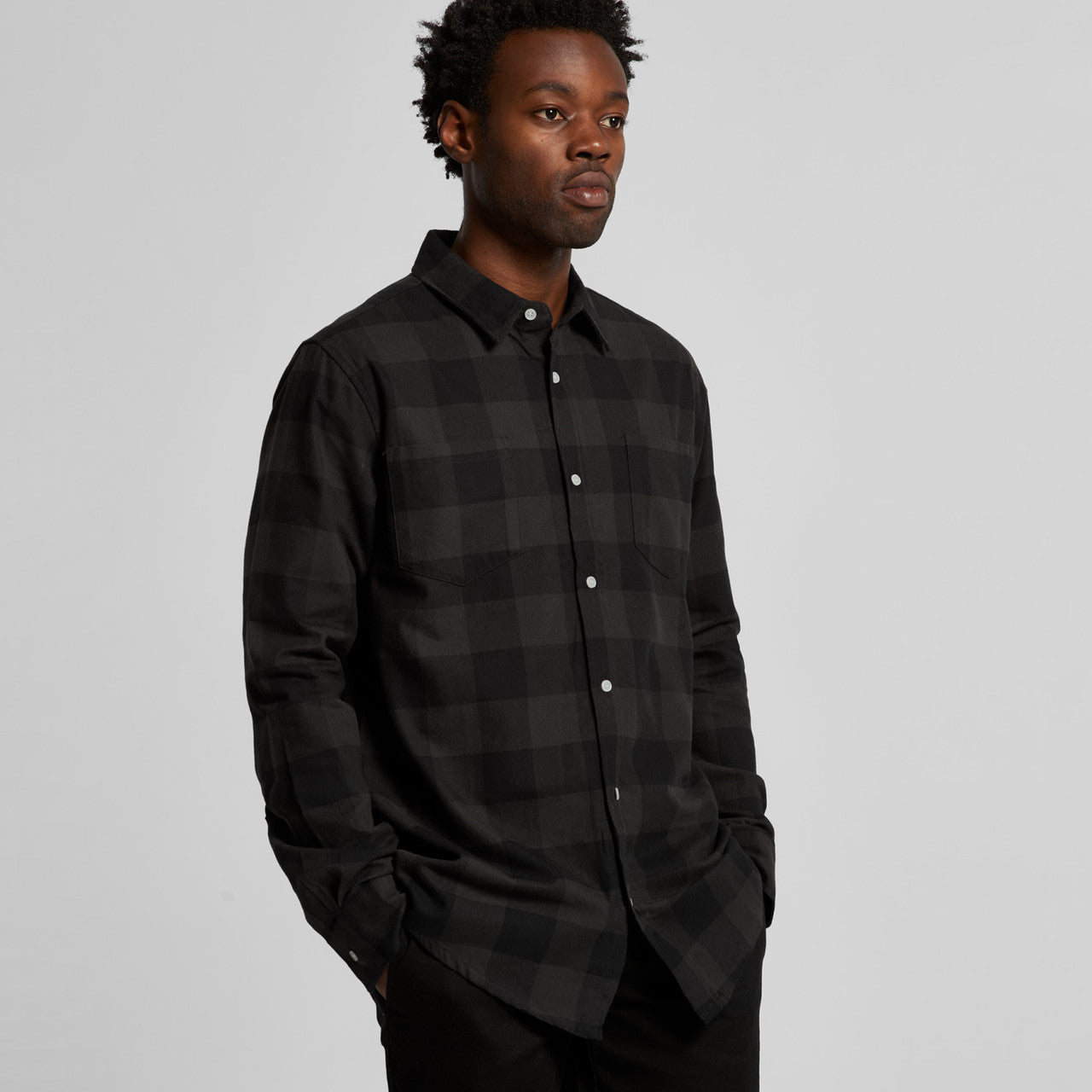 Check Shirt - BACK