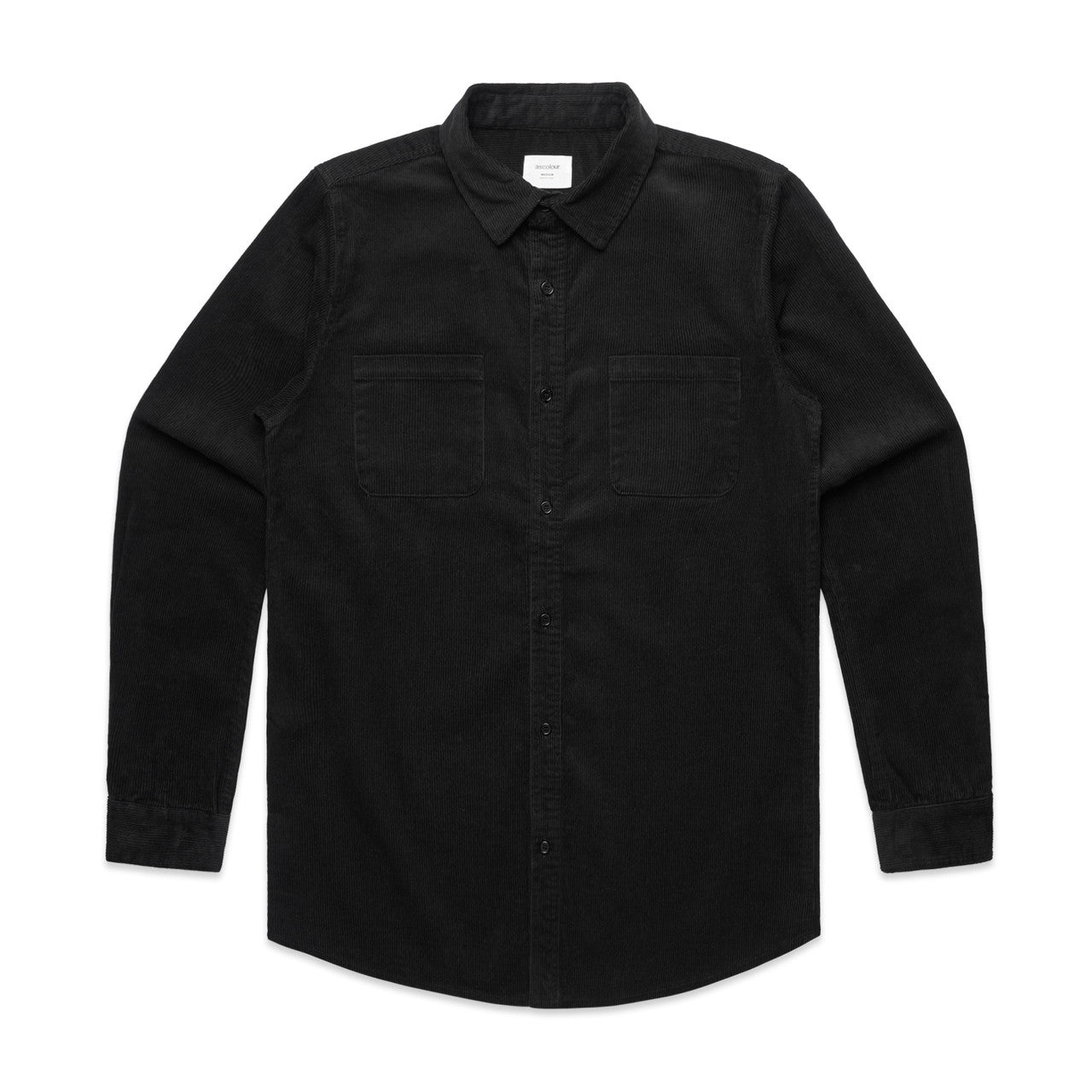 Cord Shirt - BLACK