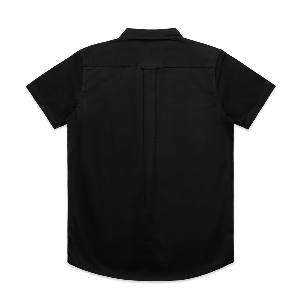 Work S/S Shirt - BLACK - BACK