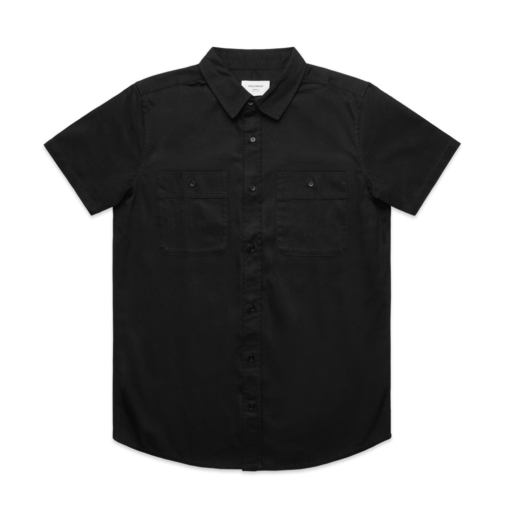 Work S/S Shirt - BLACK