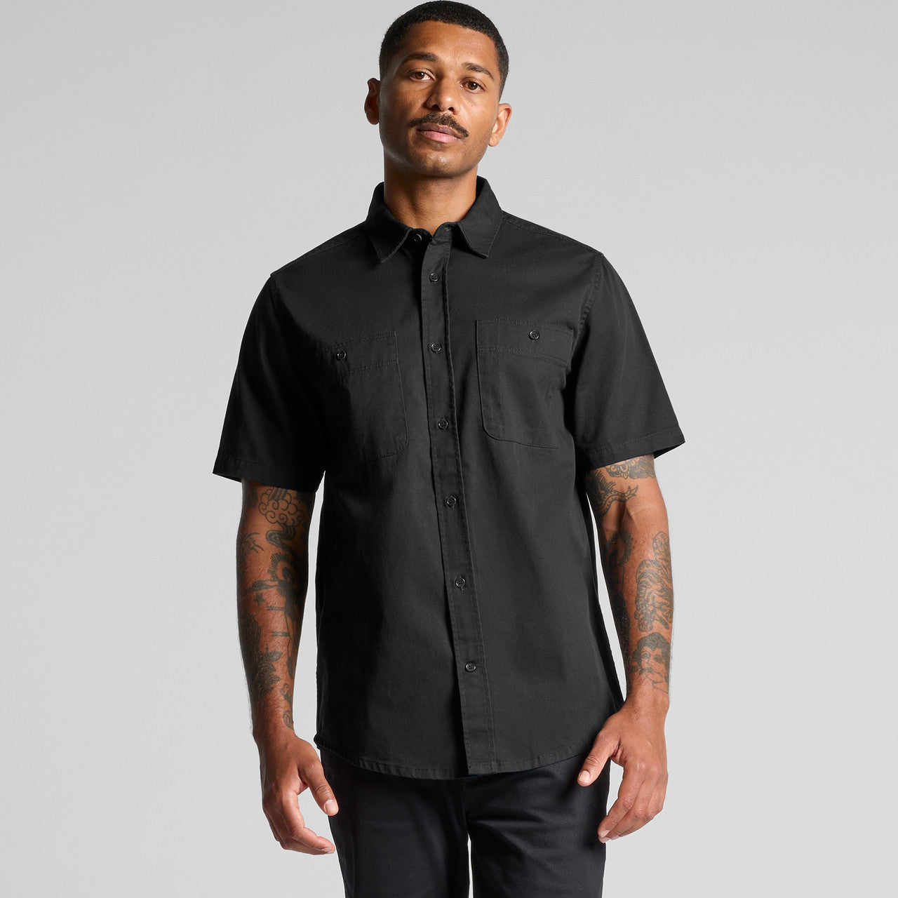 Work S/S Shirt - BACK