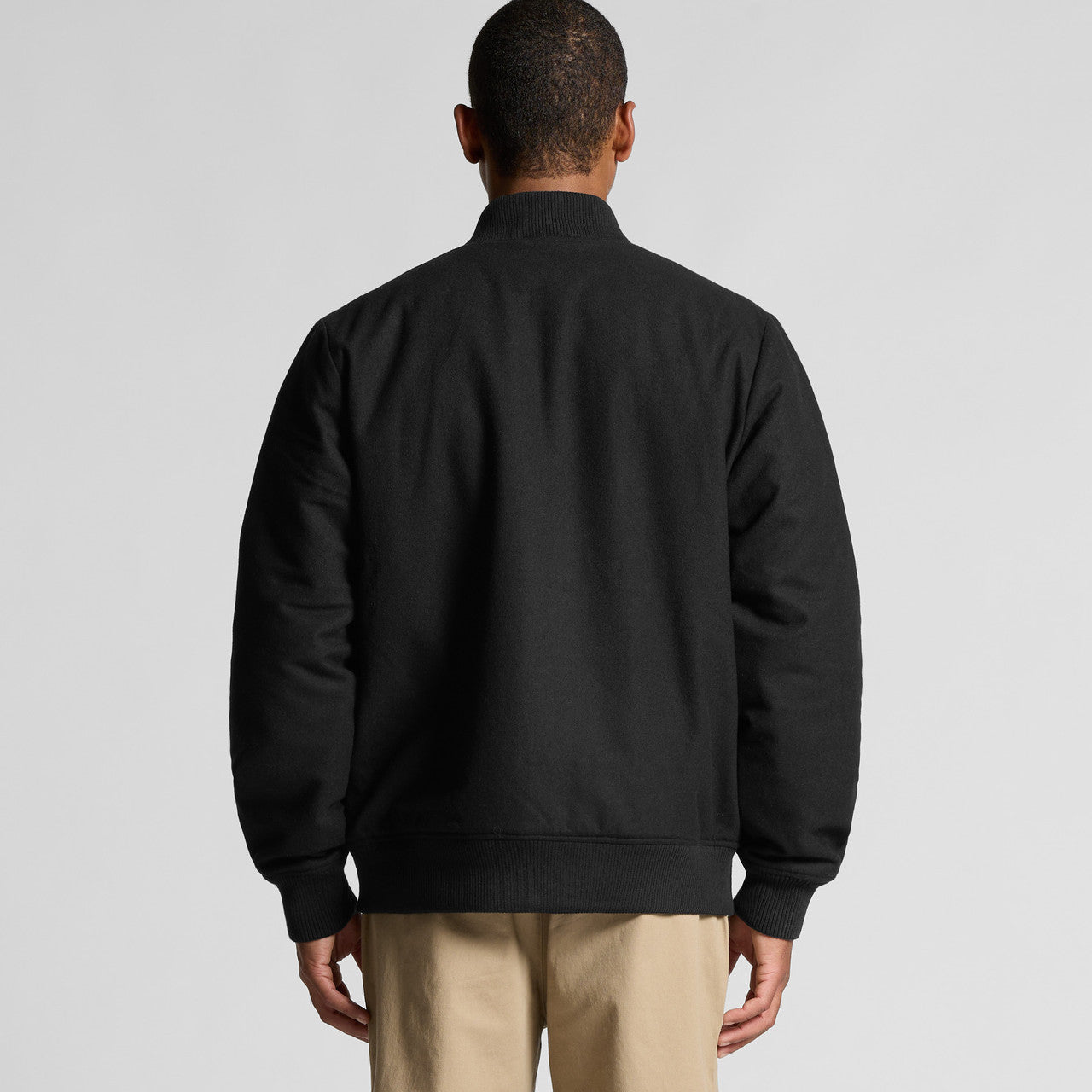 Felt Bomber Jacket - BACK