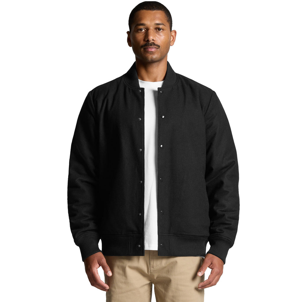 Felt Bomber Jacket - FRONT