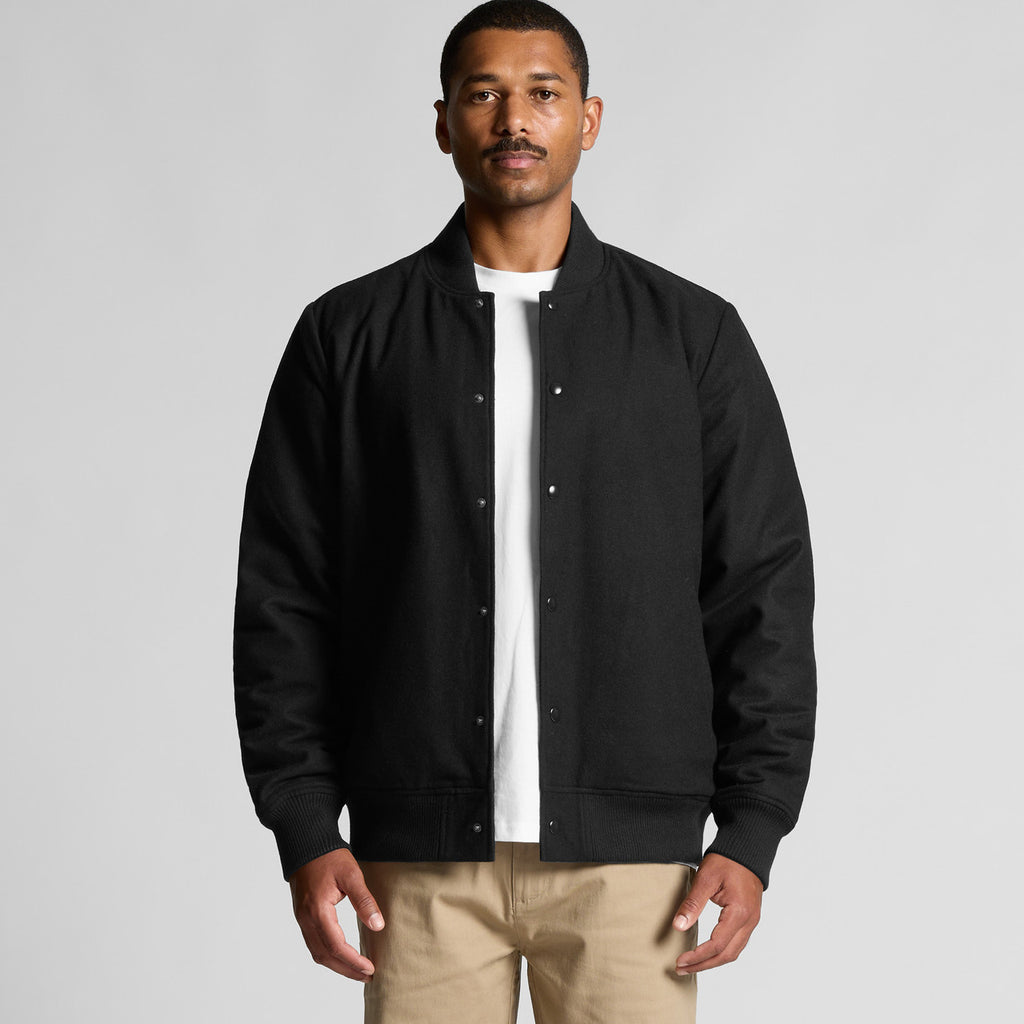 Felt Bomber Jacket - MAIN
