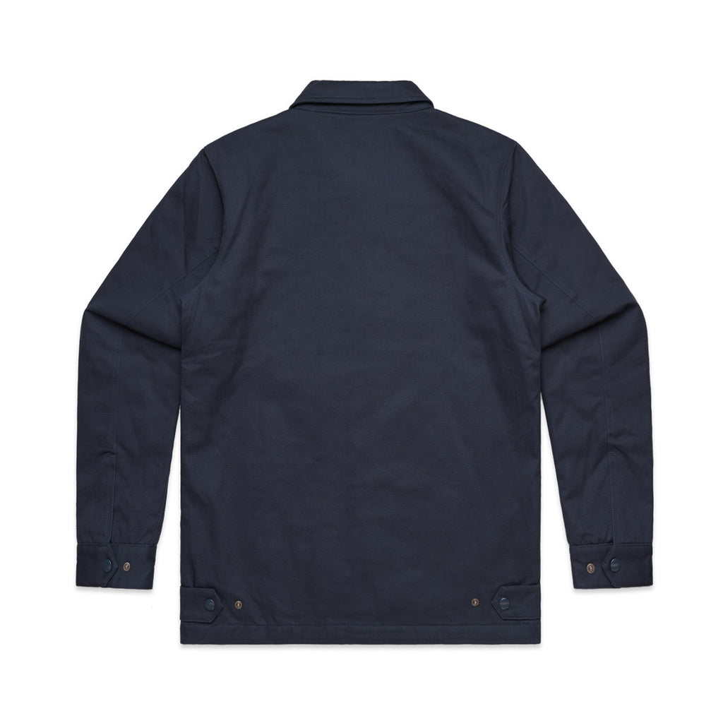 Work Jacket - NAVY - BACK